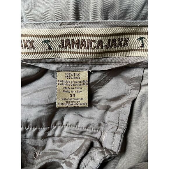 ‎Jamaica Jaxx Silk Tan Shorts - Picture 3 of 4